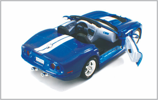Mini serie su ordinazione blu fusa sotto pressione 1999 di Shelby delle automobili di modello della scala della lega 1 come regalo fornitore