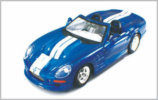 Mini serie su ordinazione blu fusa sotto pressione 1999 di Shelby delle automobili di modello della scala della lega 1 come regalo fornitore