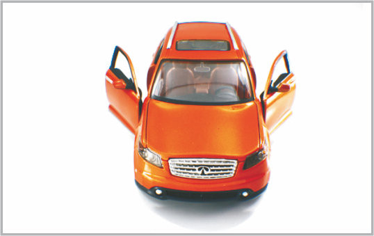 1/24 automobili di modello su ordinazione rosso arancio fuse sotto pressione Infiniti della scala della lega come a casa Decoratio fornitore