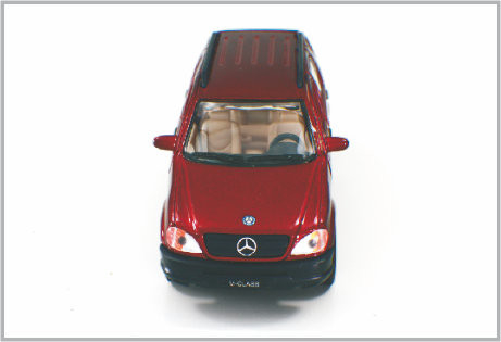 1/32 ha fuso sotto pressione le automobili di modello su ordinazione rosso scuro della scala del giocattolo classe Benzm come a casa Decoratio fornitore
