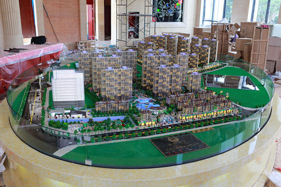 Plastica dell'ABS/creatore di modello architettonico paesaggio acrilico per la vendita di Real Estate fornitore