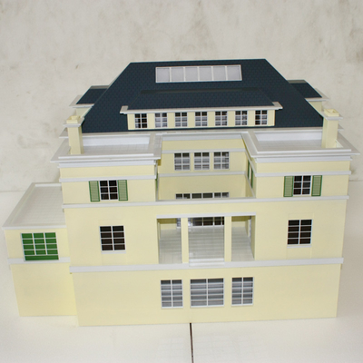 Base architettonica miniatura di legno della disposizione dei modelli della costruzione commerciale fornitore