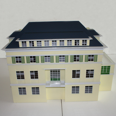Base architettonica miniatura di legno della disposizione dei modelli della costruzione commerciale fornitore